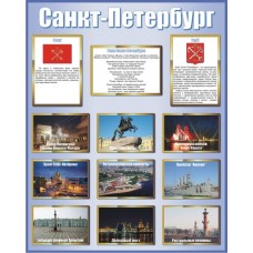 Стенд полноцветный САНКТ-ПЕТЕРБУРГ 